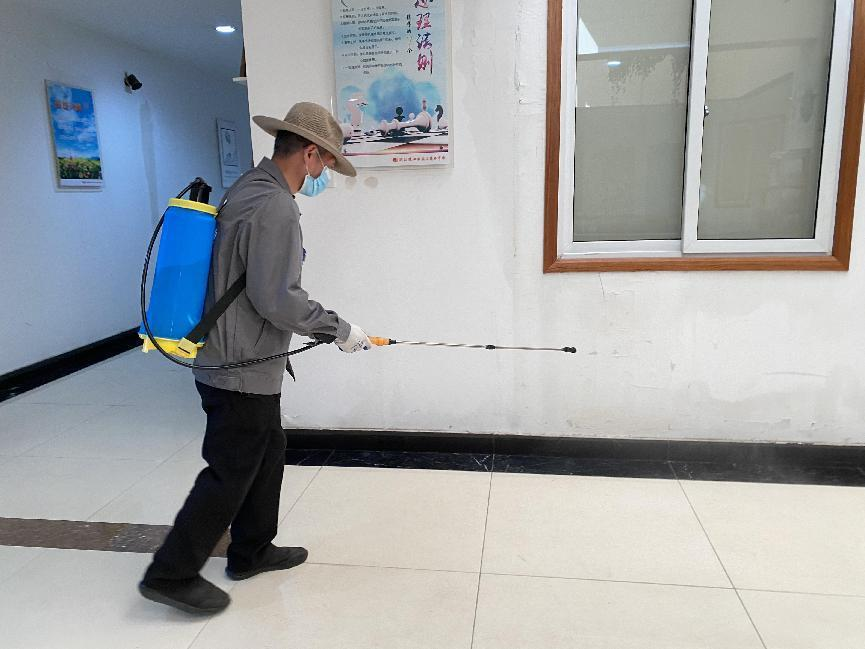 錢江商城做好日常消殺，筑牢安全屏障